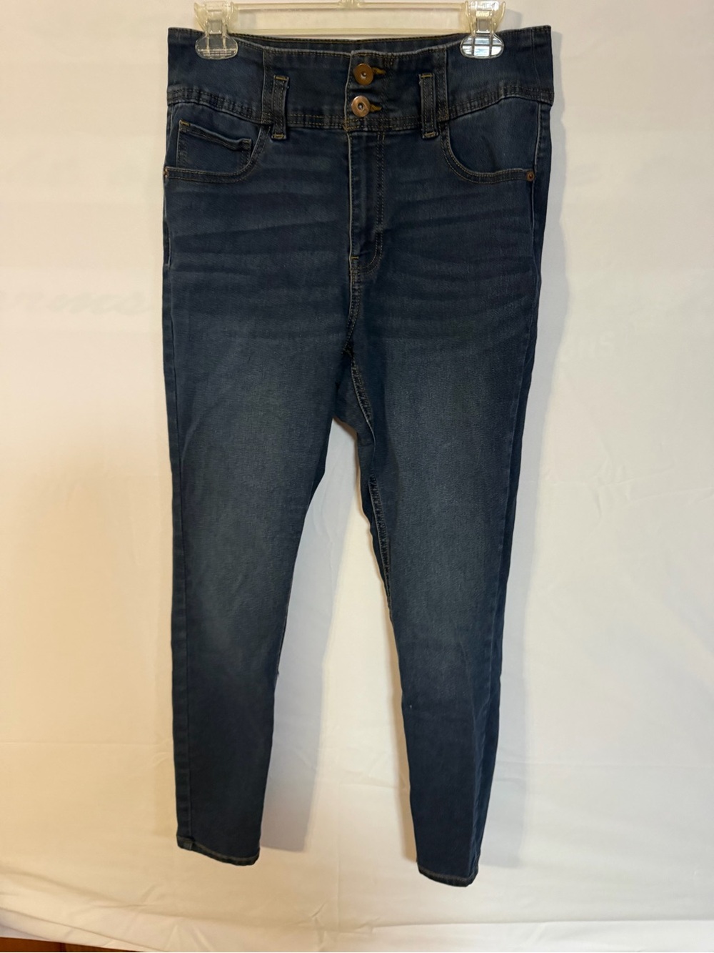 High-Rise Dark Blue Women’s Skinny Jeans